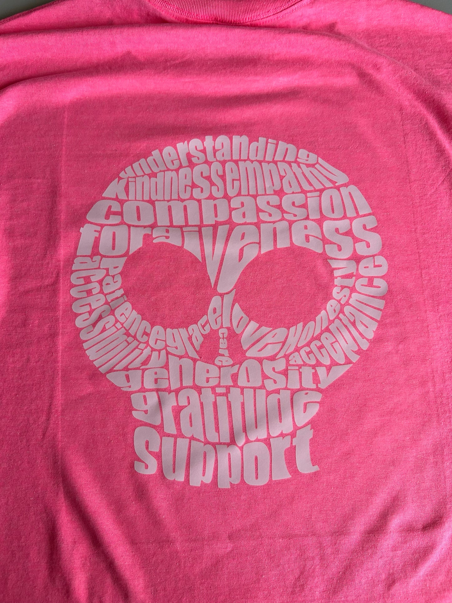 Pink Grace Skull T, Large