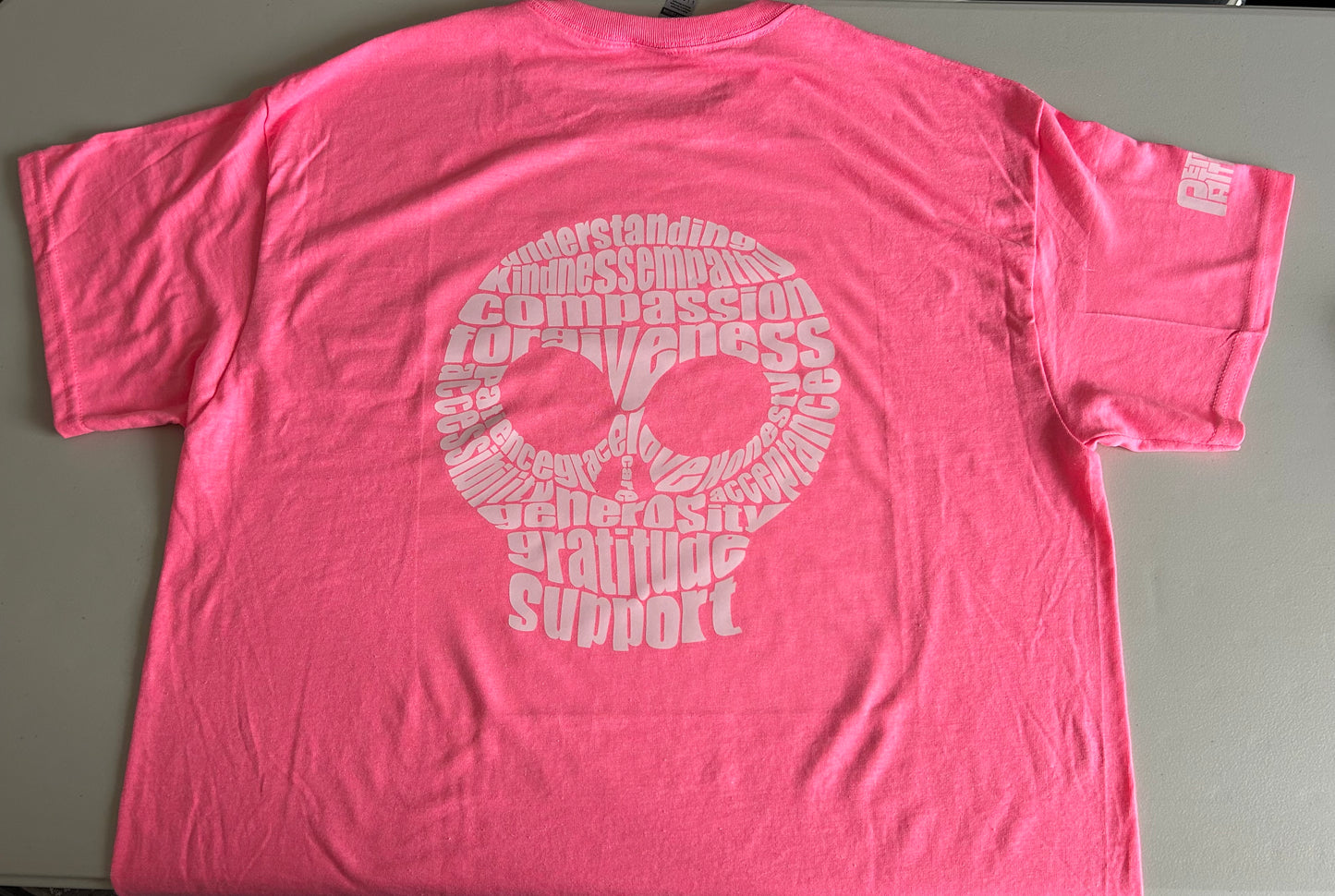 Pink Grace Skull T, Large